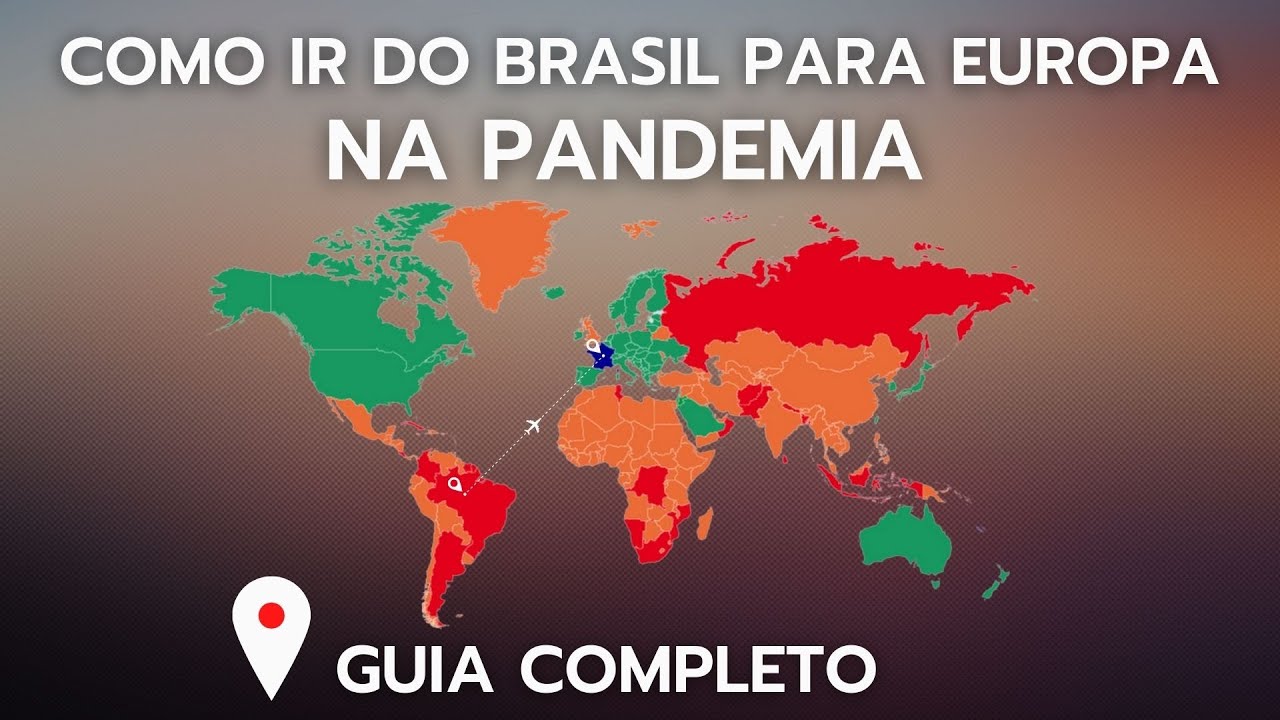 Como viajar para EUROPA na Pandemia  - Todas as Regras