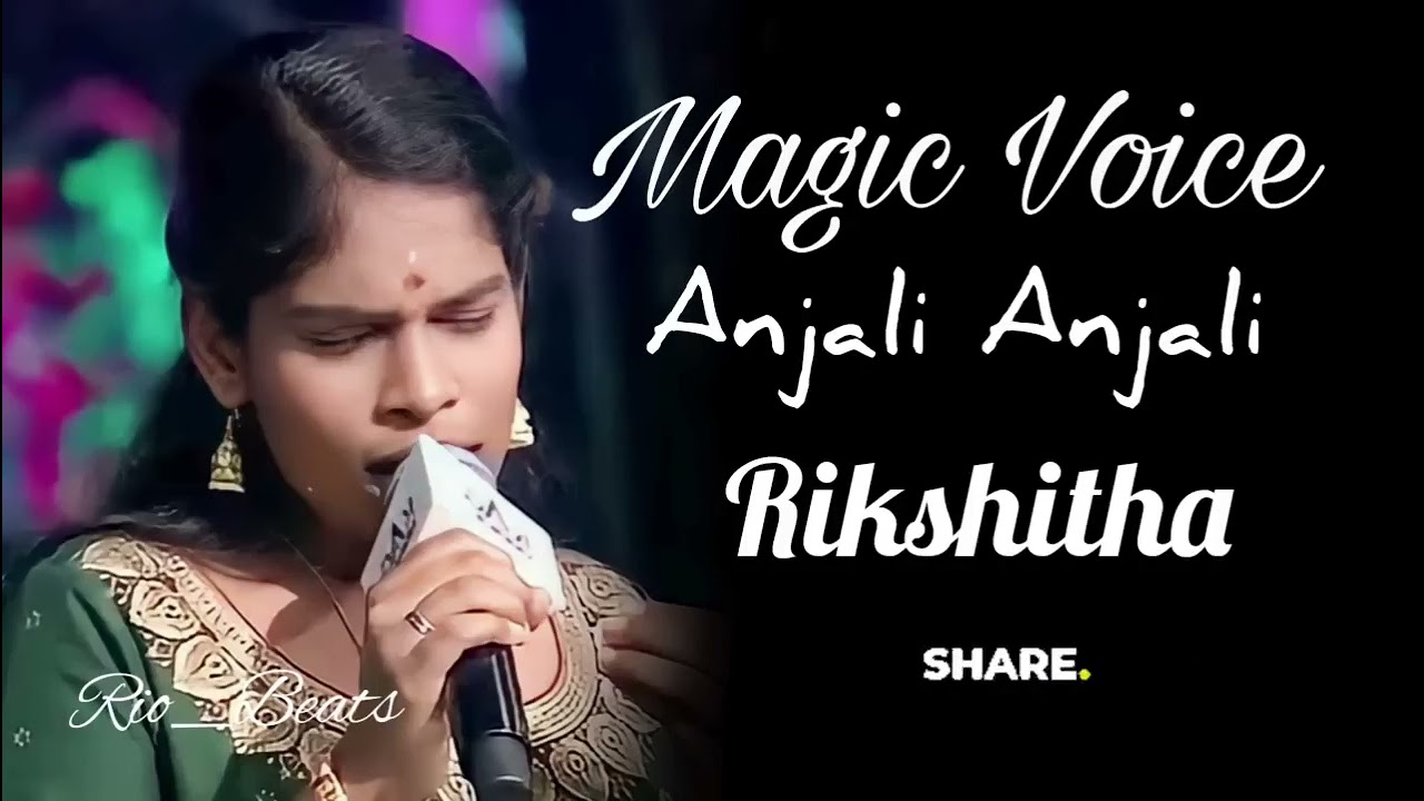 Anjali Anjali 🥰Magical voice from Rikshita🥲