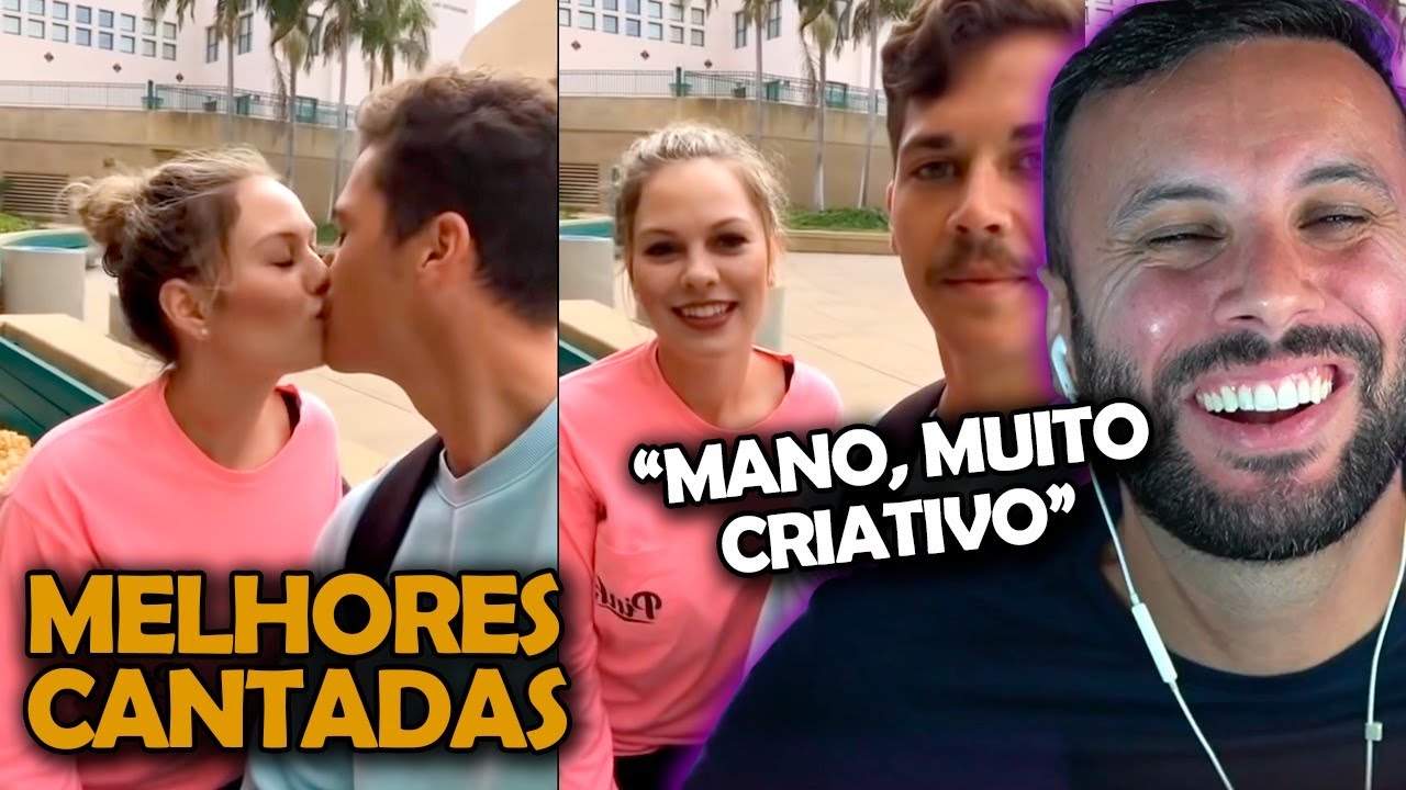 O MELHOR VIDEO DE ABORDAGENS QUE EU JA REAGI - REACT NERD SEDUTOR