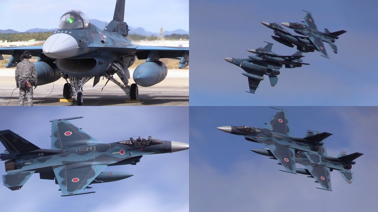 24/11/24 築城基地航空祭2024 模擬対地射爆撃 JASDF 8SQ F-2A AGG Demo at JASDF Tsuiki AB Air Show