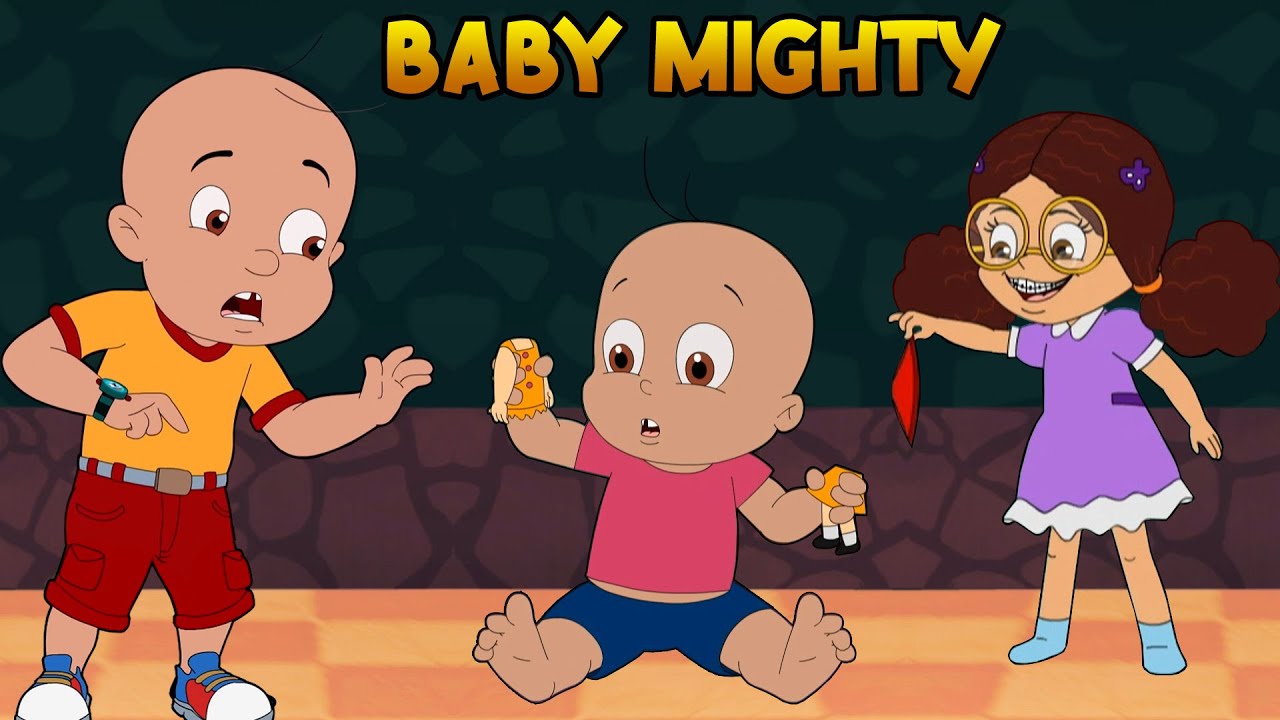 Mighty Raju - Baby Mighty's Day with Raju | Cartoon for Kids | Fun Videos for kids