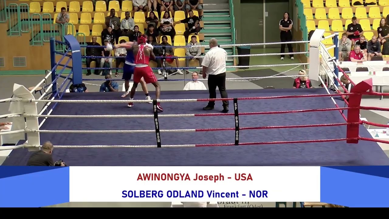 Joseph Awinongya (USA) vs. Vincent Solberg Odland (NOR) Brandenburg Youth Cup 2025 (80kg)