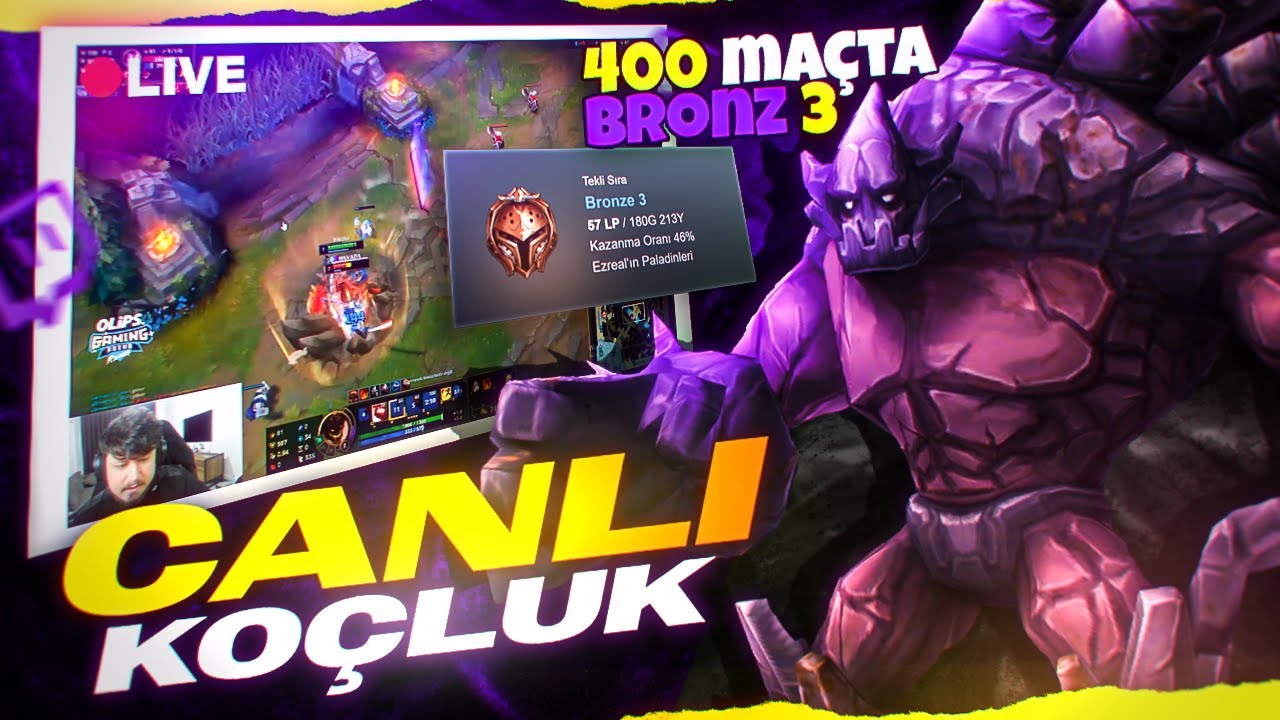 400 MA&Ccedil; BRONZ 3 OLAN İZLEYİCİME CANLI KO&Ccedil;LUK YAPTIM