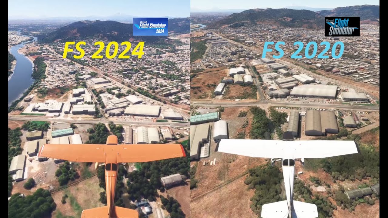 Comparaison graphique entre Flight Simulator 2024 et 2020, l'ancienne version est-elle d&eacute;pass&eacute;e ?