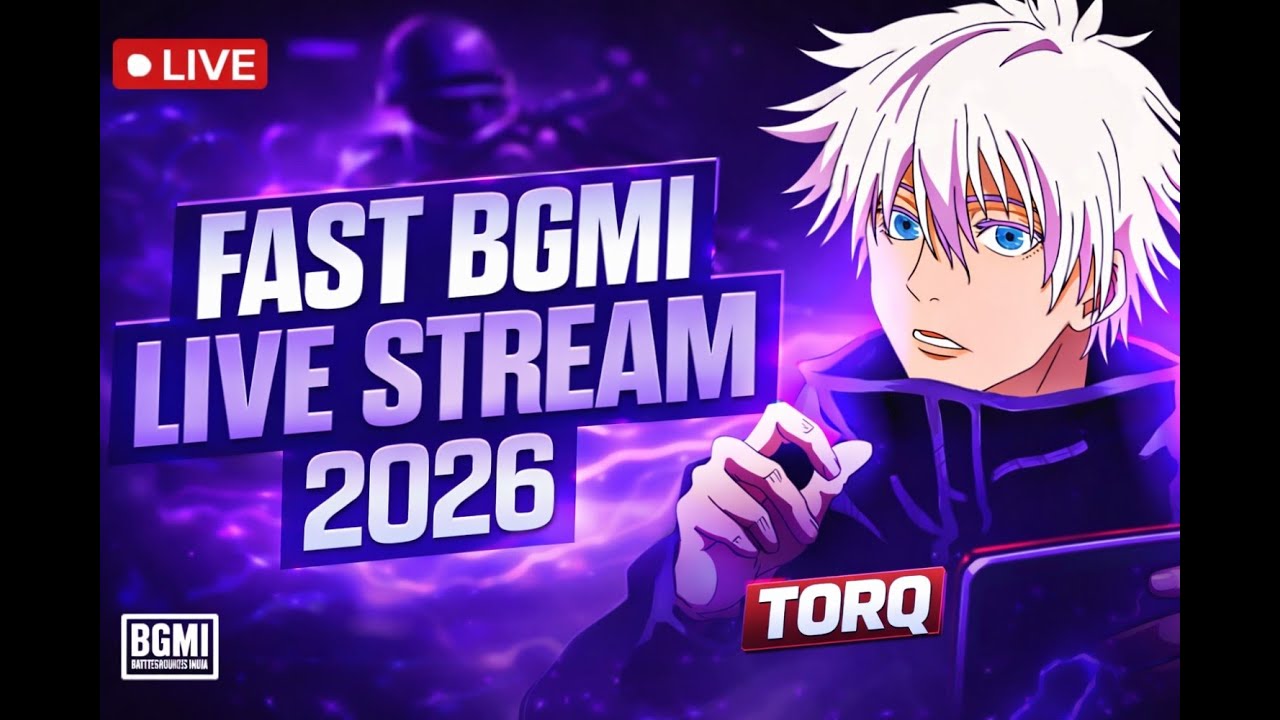 FAST BGMI LIVE STREAM 🔥 2026 | TORQ IS LIVE 