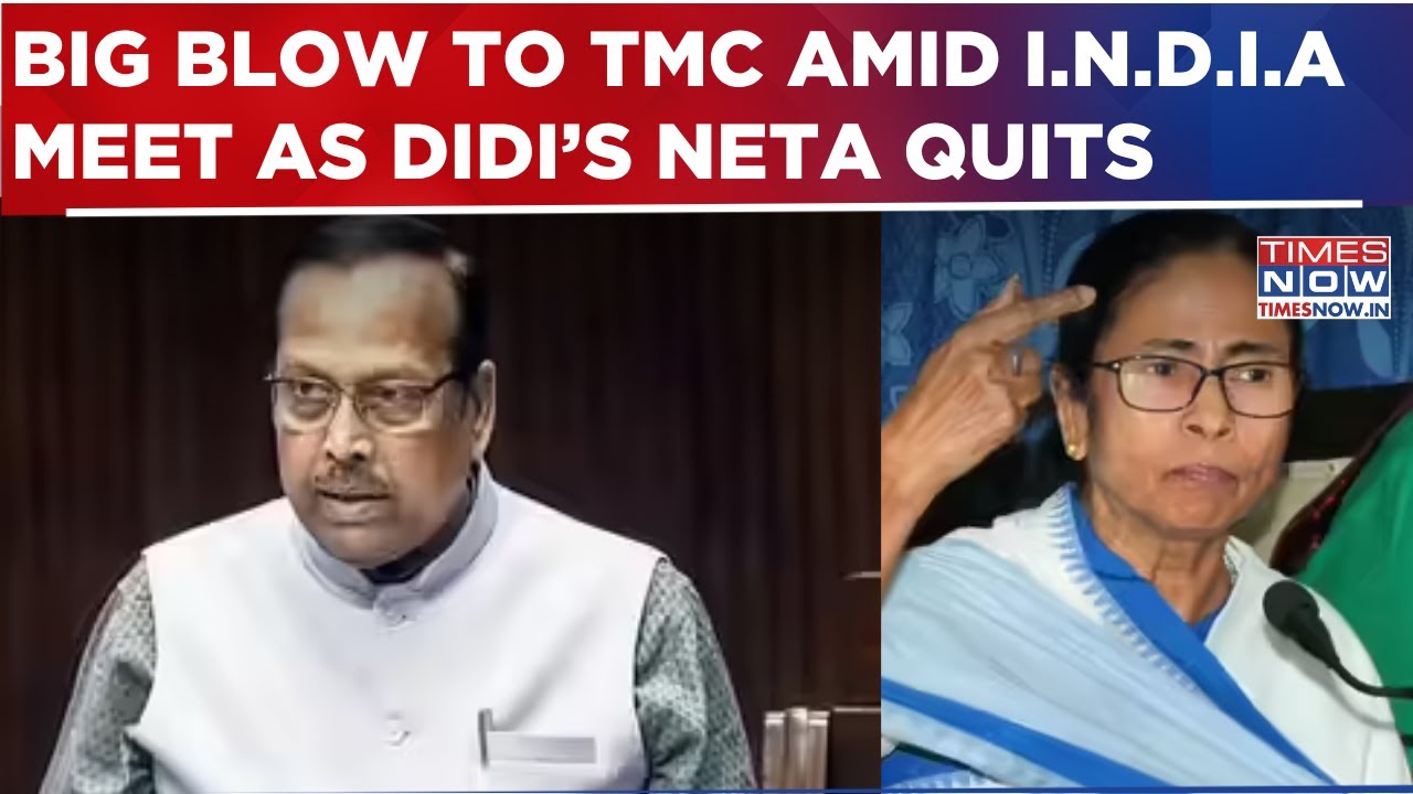 Big Blow To TMC Amid I.N.D.I.A Bloc Meet: Didi's Neta Resigns From TMC; More Resignations Likely
