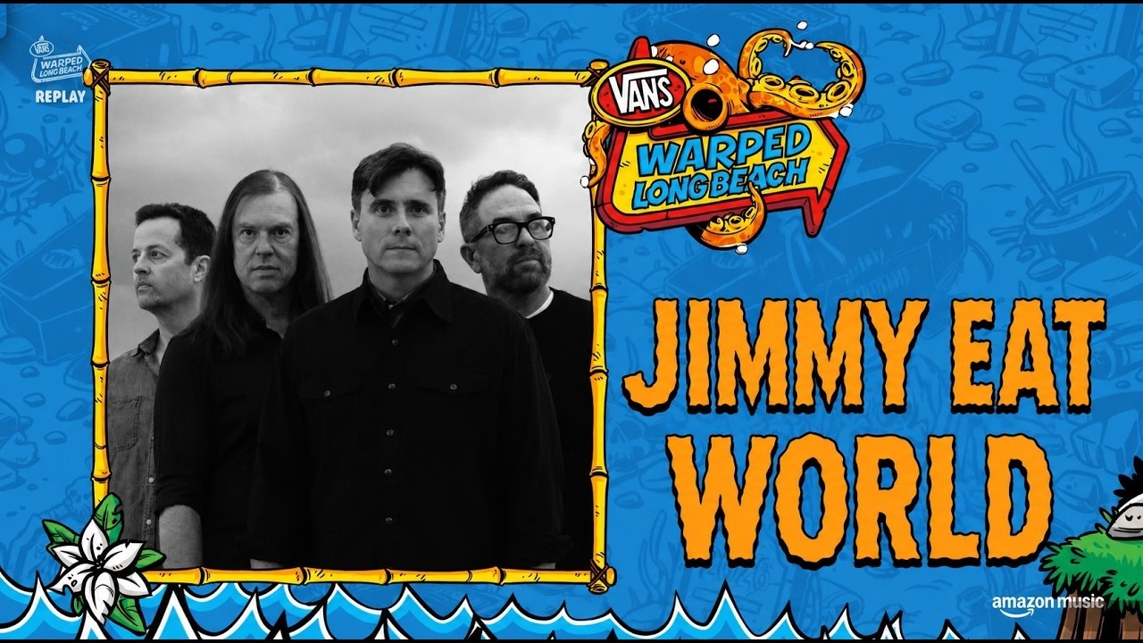Jimmy Eat World - Live at Warped Tour Long Beach, CA (2026)