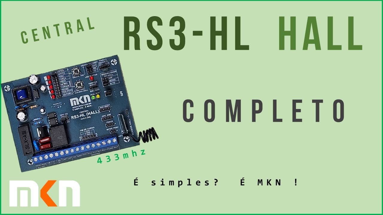Como é a Placa RS3 HL HALL da MKN, Aprenda Tudo Sobre Esta Placa