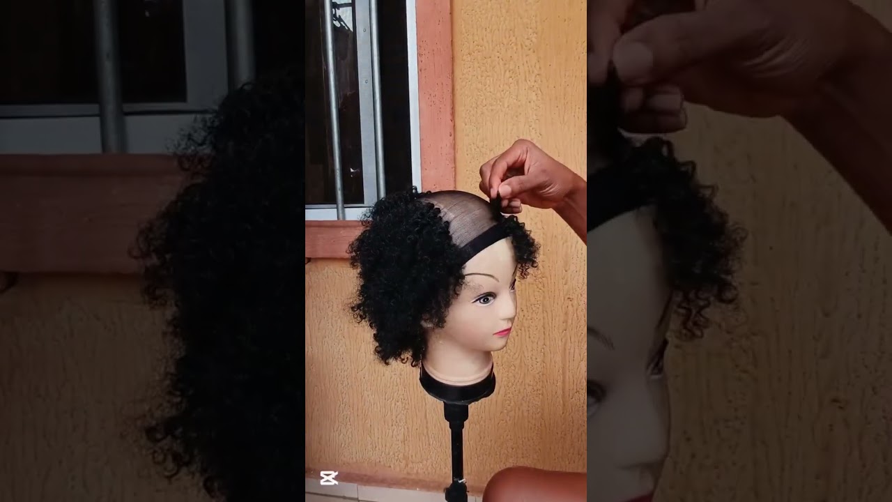 Wow😱 Low Cut Afro Wig Using Brazilian Wool