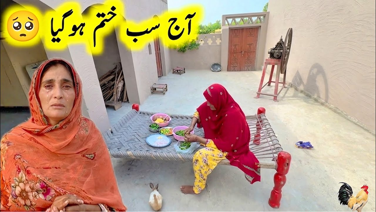 aaj Sub Khatam Ho Giya 🥺|| panjab life || pak village family 