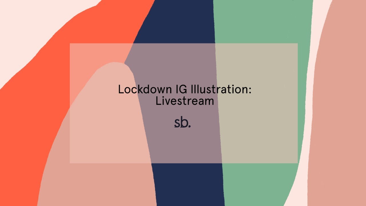 Lockdown IG Illustration Livestream - 4/04