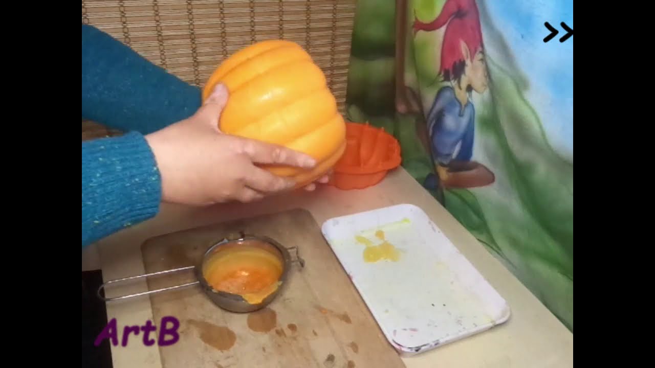 Cómo hacer un fanal de calabaza, #DIY, paso a paso