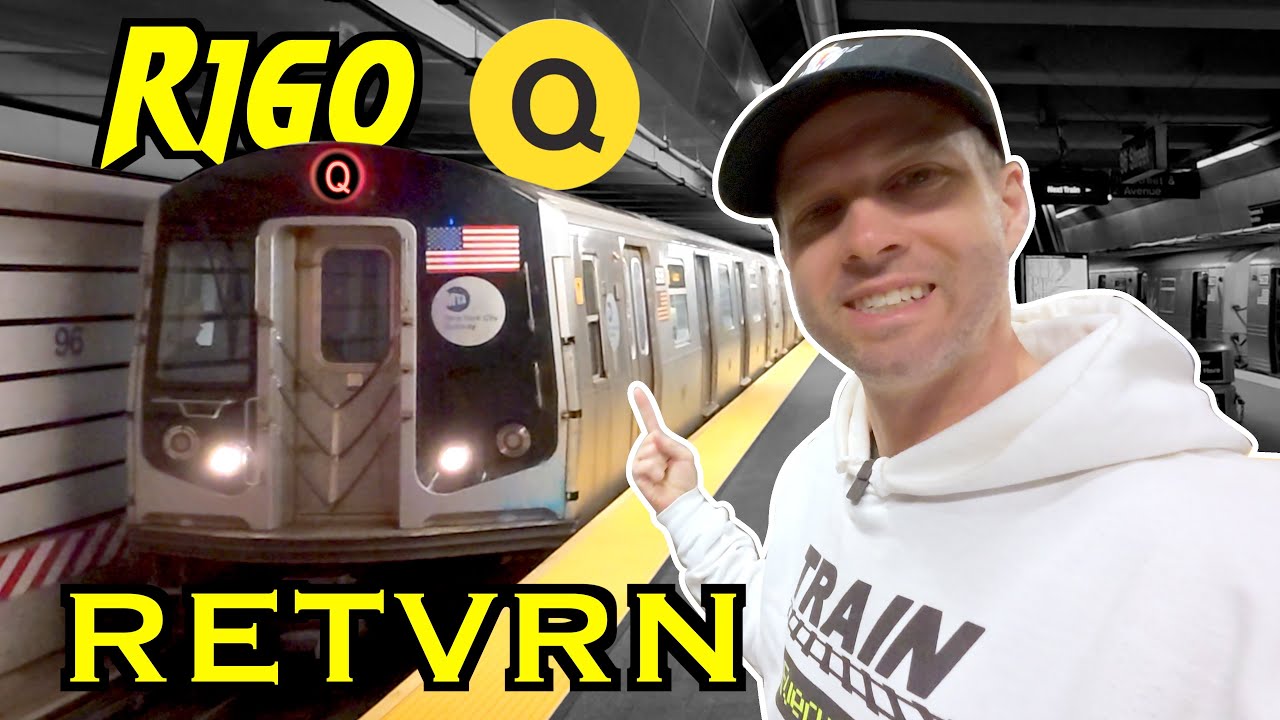 R160 Q train | 96 St to Coney Island-Stillwell Av