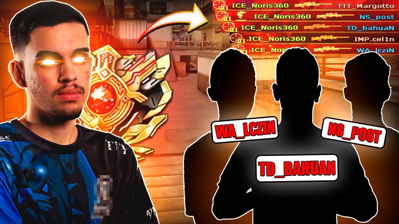 CAIU 3 PROPLAYER CONTRA E COLOQUEI ELES NA CHAPA!!! - CrossFire