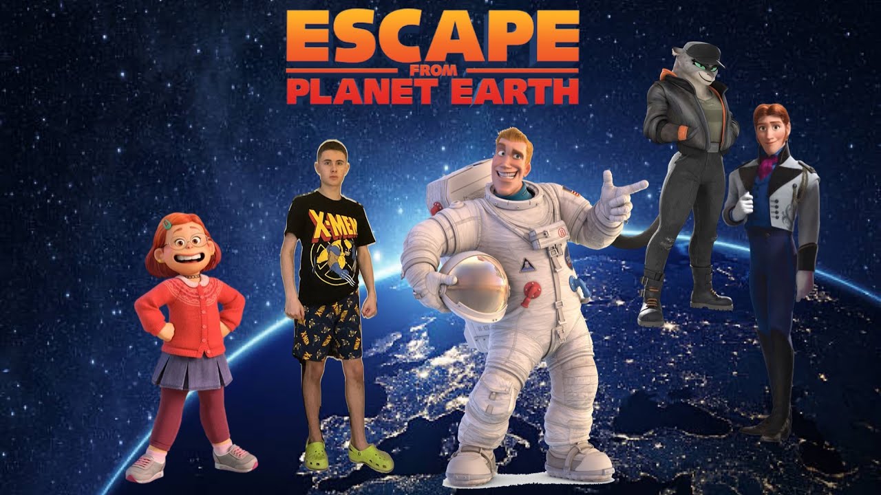 ￼ Escape from Planet Earth (Ryan Mackle Style) Cast Video 