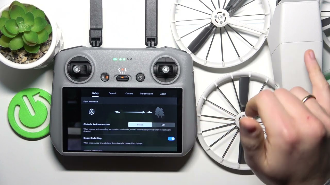 How to Manage Obstacle Avoidance Action on DJI Flip FLY MORE &ndash; Adjust Safety Settings