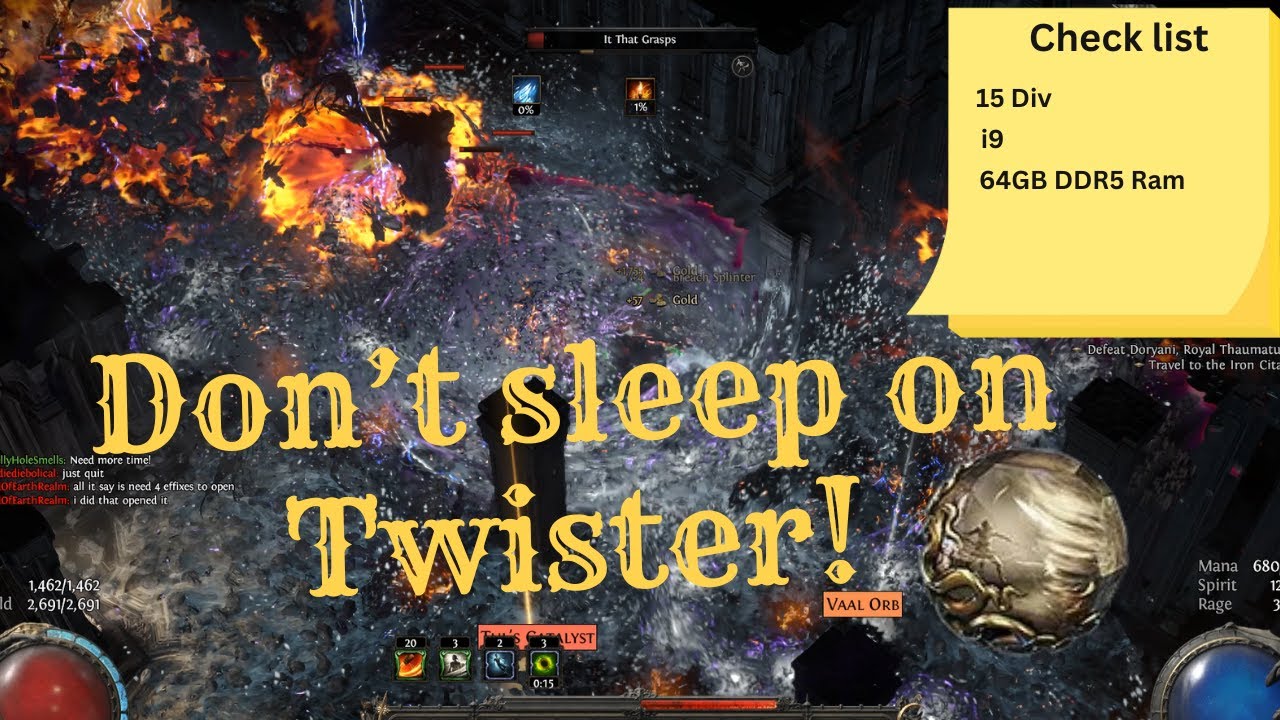 Best Build In Path of Exile 2 - Twister 0.4