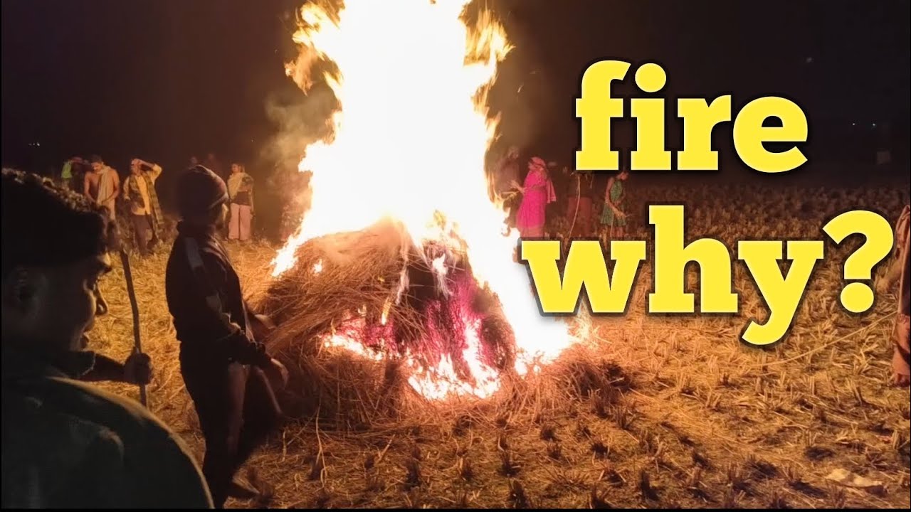 Why Fire in village?#youtube #villagelife#viral #Mr NRT Das 