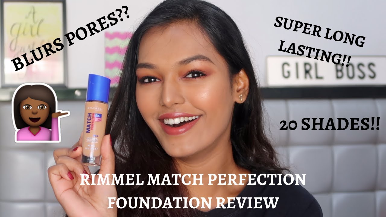 RIMMEL MATCH PERFECTION FOUNDATION REVIEW AND 6 HOUR WEAR TEST | #SarahsHonestReviews Ep: 16
