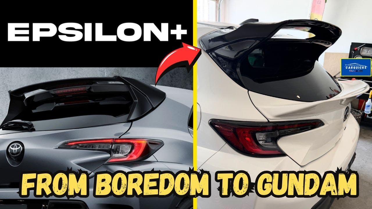 Делаем GR Corolla ещё лучше | Установка крыла Epsilon WRC GR Corolla V3