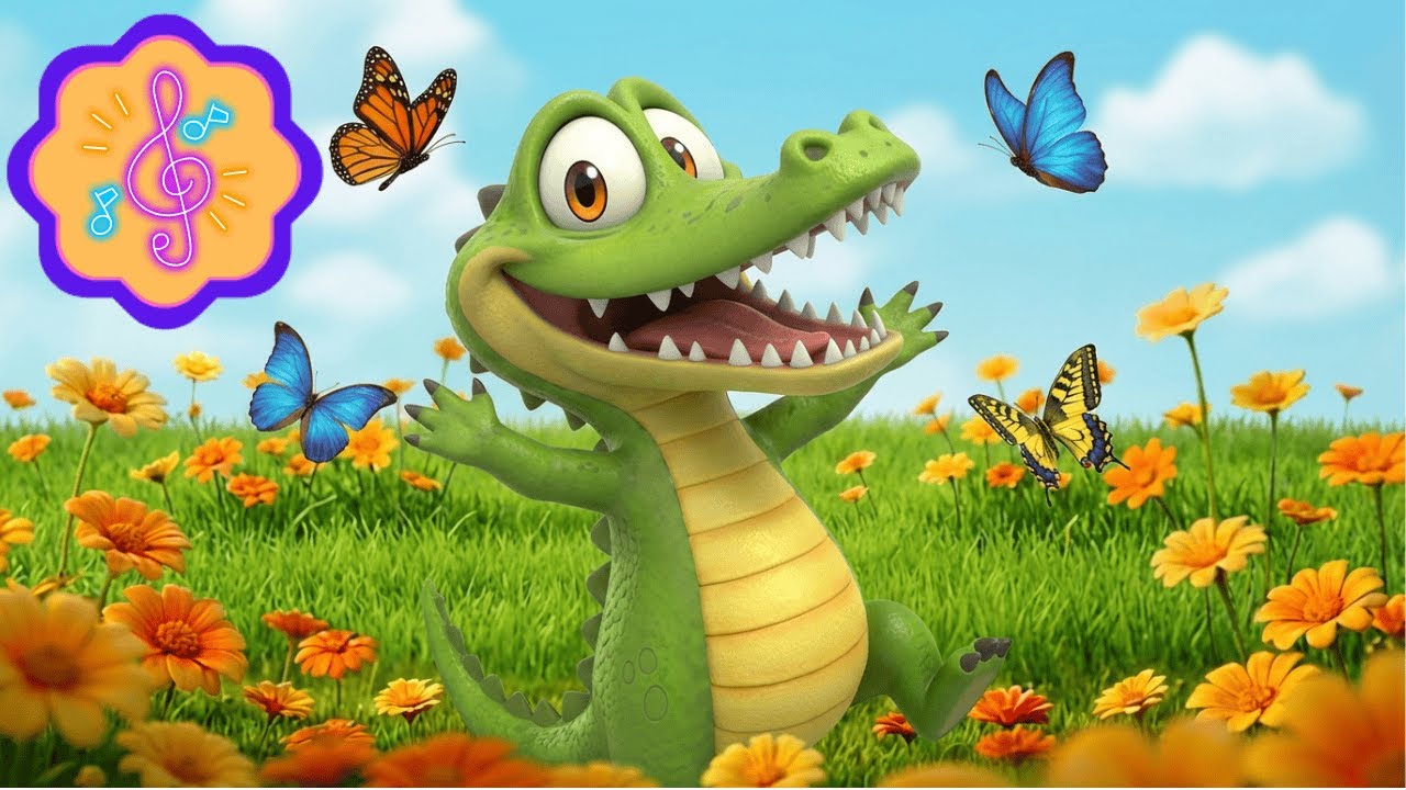 Danilo el Cocodrilo 🐊 | Canción Infantil para Aprender a Reír 😂