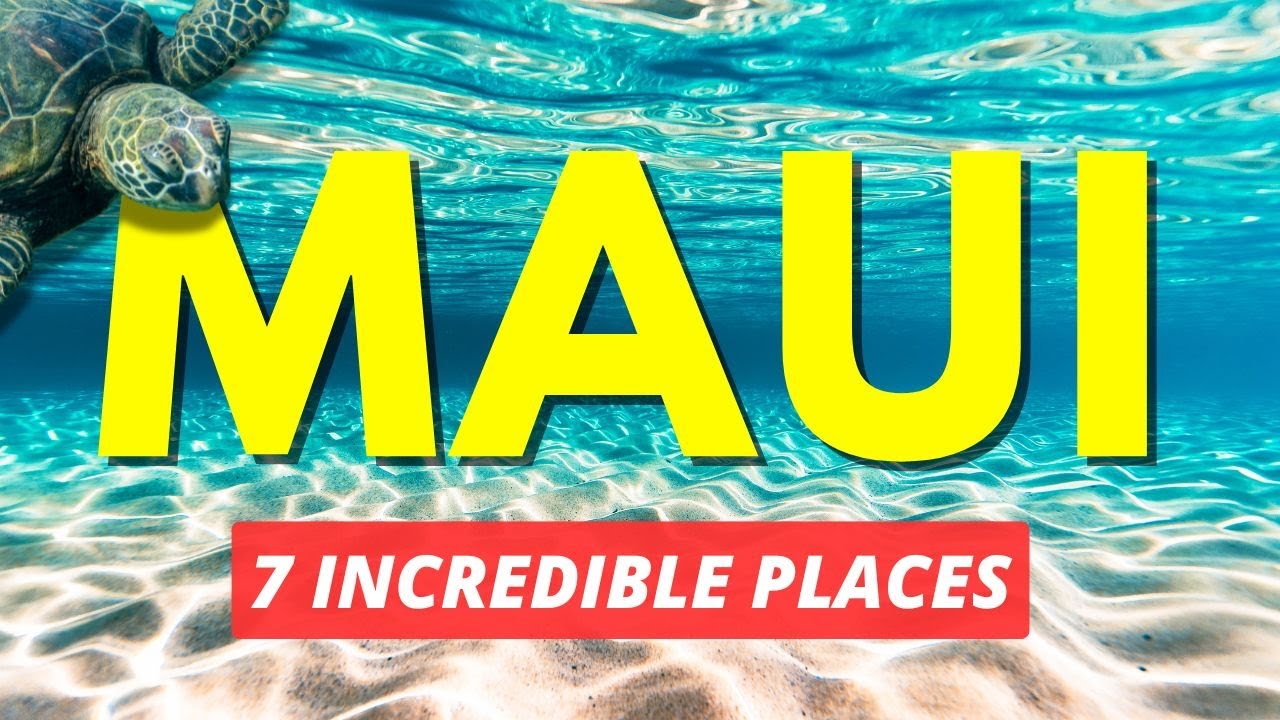 Maui Hawaii 2026: 7 INCREDIBLE places you need to visit! Haleakala, Hana, Sea Turtles, things to do