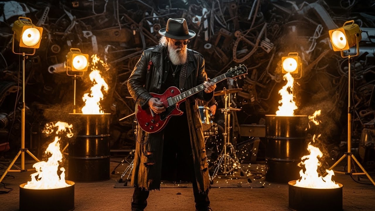 Led Zeppelin, ZZ Top, The Rolling Stones - Gritty Hard Rock Blues for Late Night Drives
