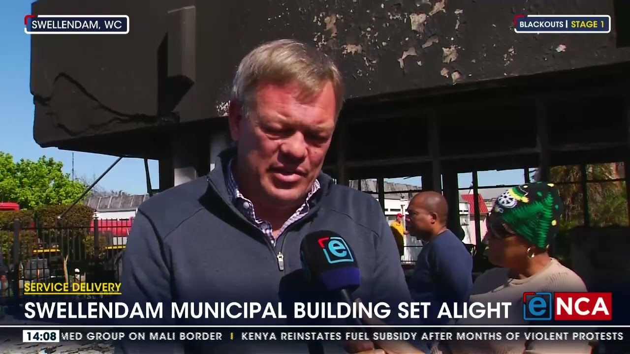 Service Delivery | Swellendam municipality building set alight