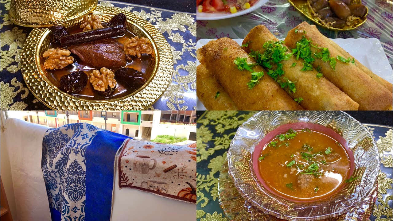 روتين أول يوم في رمضان🌛كيفاش نقسم وقتي بين الخدمة والعبادة🥰وصفات ديماحاضرة فالطاولة اول يوم رمضان