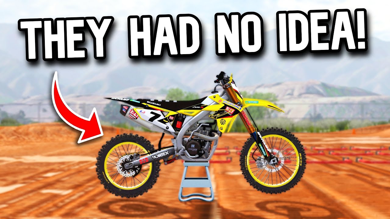 I WENT UNDERCOVER AS JAMES STEWART IN MX BIKES!