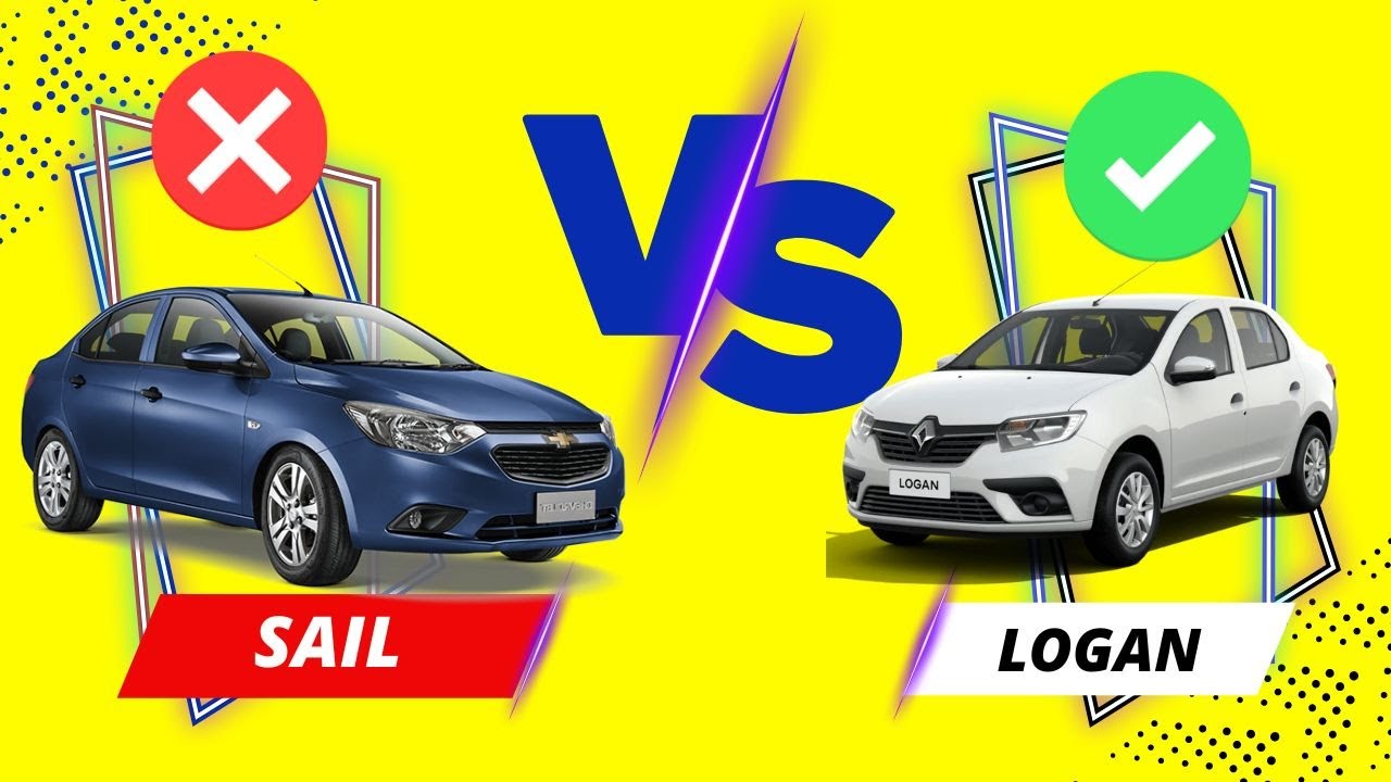 ✅[ Chevrolet Sail] VS [ Renault Logan] ¿Cuál es la mejor? COMPARACIÓN TÉCNICA 🔥🆗