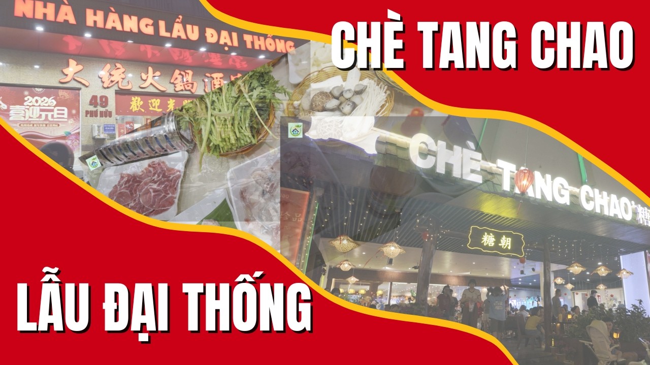 Khám Phá Nhà Hàng Lẩu Đại Thống Quận 5 | Lẩu Cá Kiểu Hoa Nổi Tiếng Khu Chợ Lớn và Chè Tang Chao