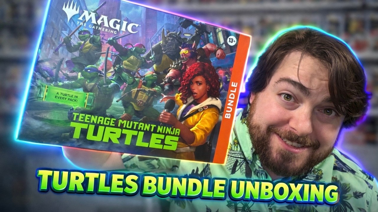 Teenage Mutant Ninja Turtles Bundle Unboxing - Magic the Gathering