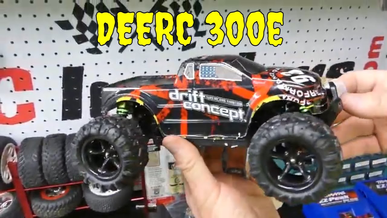 DEERC 300e Brushless 4x4 Review - And UnBoxing Too!