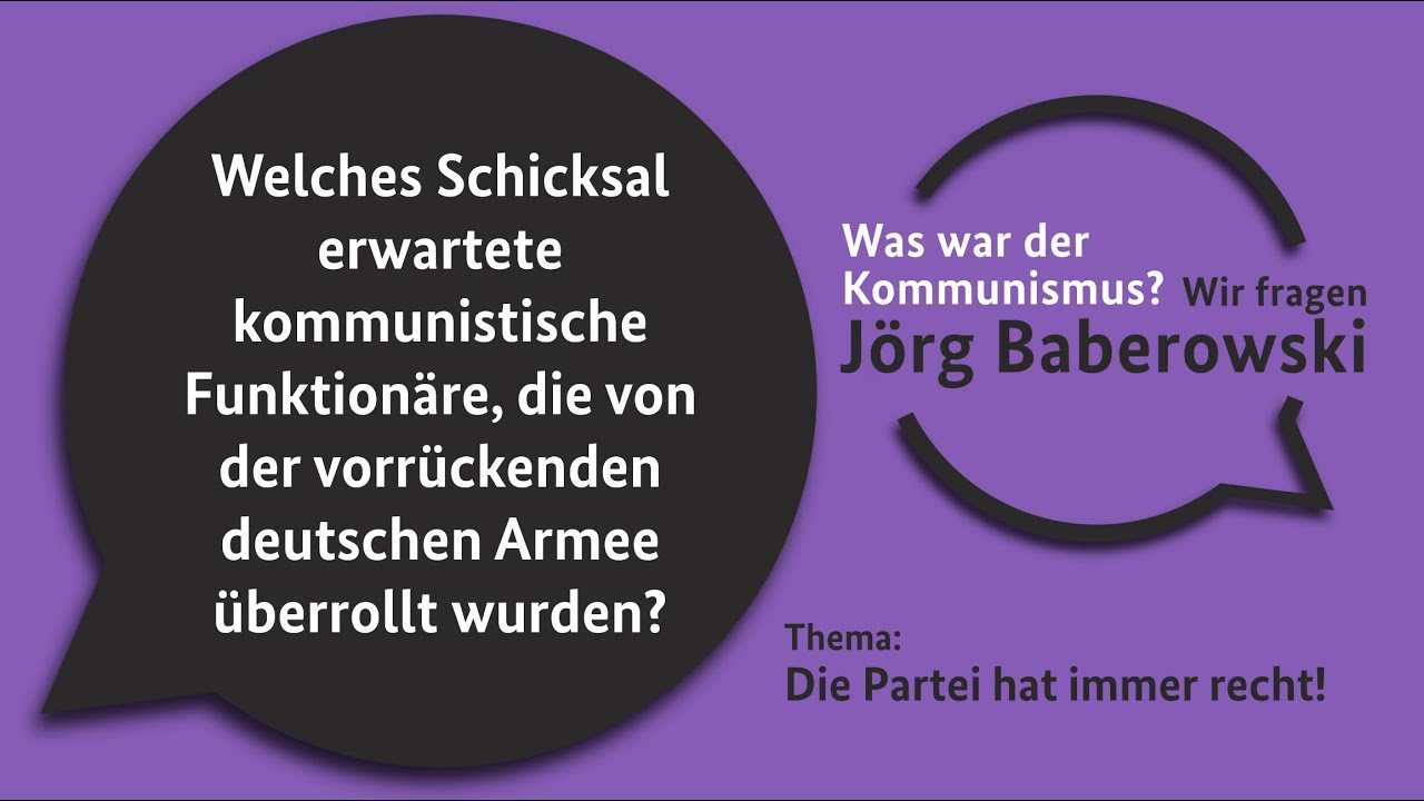 Was geschah mit kommunistischen Funktionären, die von der deutschen Armee überrollt wurden?
