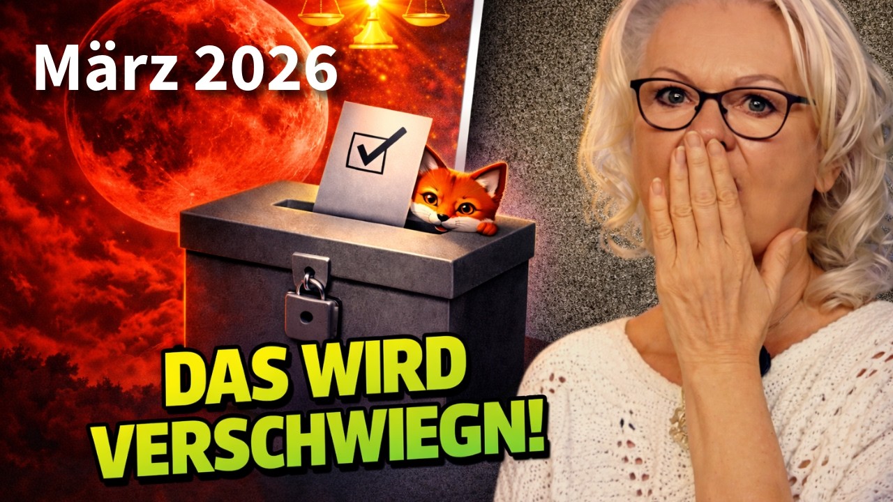 MÄRZ 2026: Das Schmutzige Spiel der Füchse! 🦊 Bloßstellung der Wahlen & Blutmond-Omen