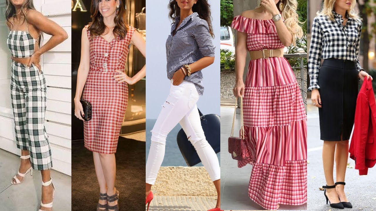 NUEVAS TENDENCIAS DE MODA PRIMAVERA VERANO 2021 / LOS CUADROS VICHI COMBINACIONES LOOKS Y OUTFITS