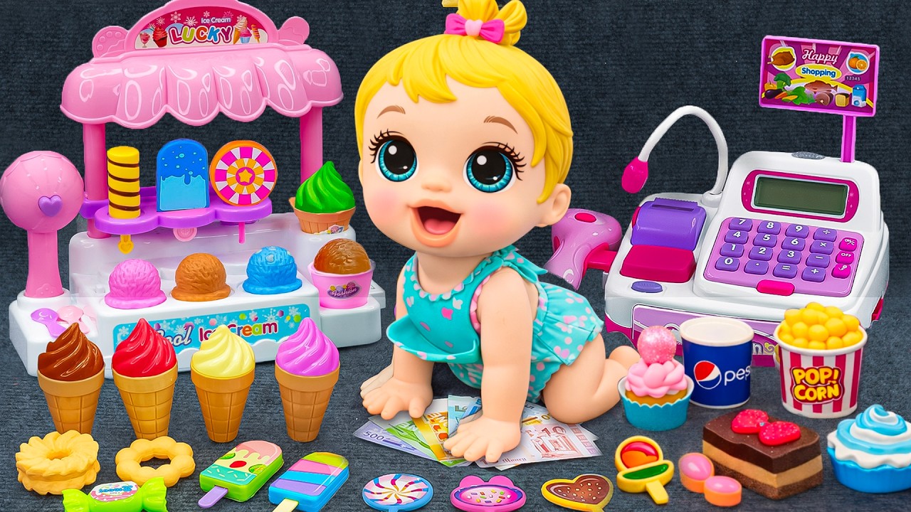 60 Minutes Satisfying with Unboxing Mini Toys Collection, Cute Ice Cream Shop Playset | Review Toys
