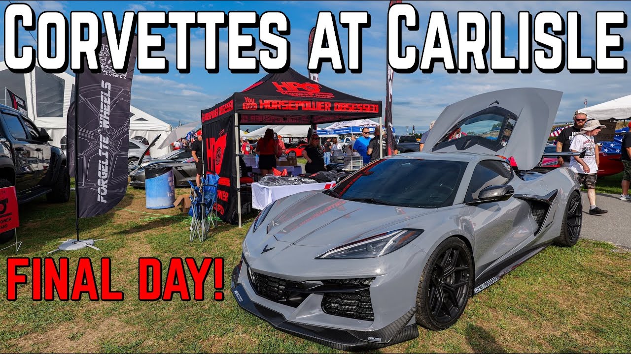 Corvettes at Carlisle 2025 EPIC FINAL DAY!