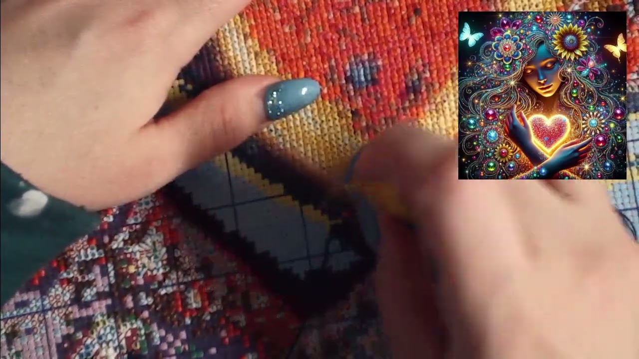 Wattobizz Glowing Love WIP & Chat 28. Что со мной случилось? #вышивкакрестиком #вышивкакрестиком