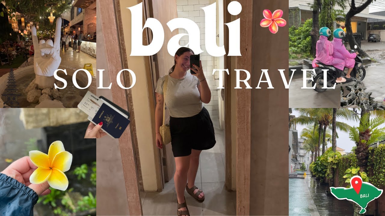 BALI | Solo Travel Vlog, exploring Canggu! 🌴✈️ pt 1