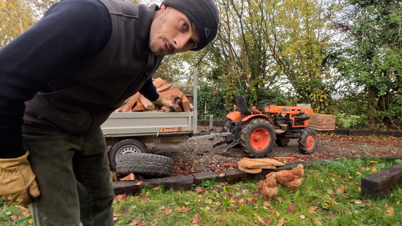 Je me chauffe et je cuisine au bois