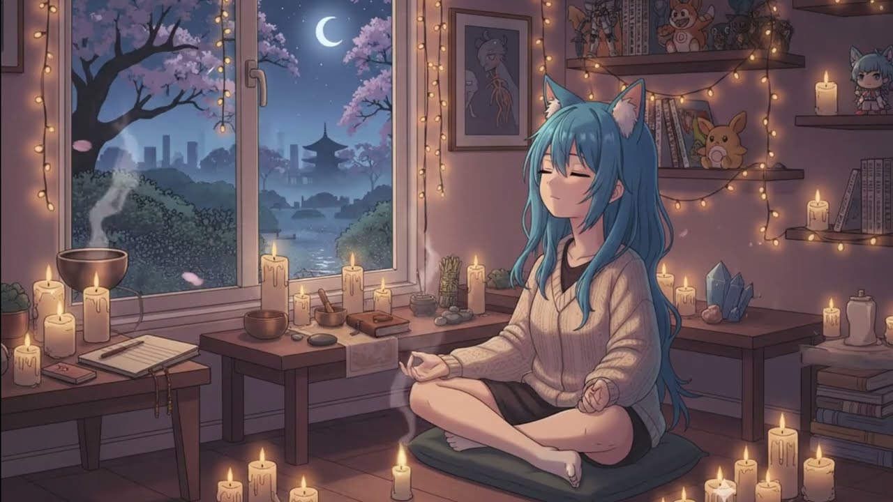 🌸 平穏  - Japanese Zen Meditation (1 Hour) | Lo-Fi