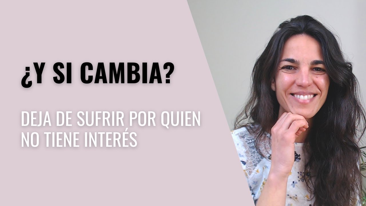 Dejar de sufrir por alguien que no tiene interés