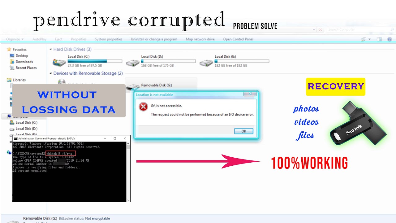 🛠️ How to Fix Corrupted Pendrive | USB Not Detected Tamil