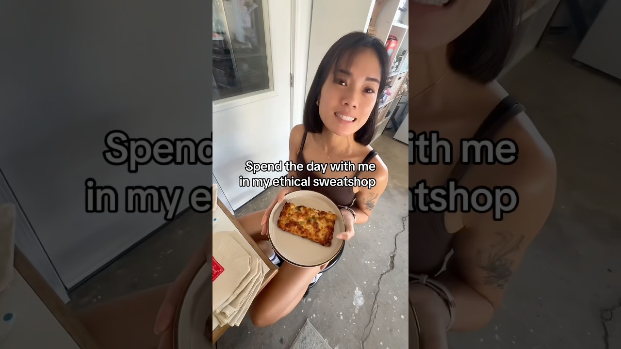 Проведите со мной день в моей этичной швейной мастерской, где работают в нечеловеческих условиях.