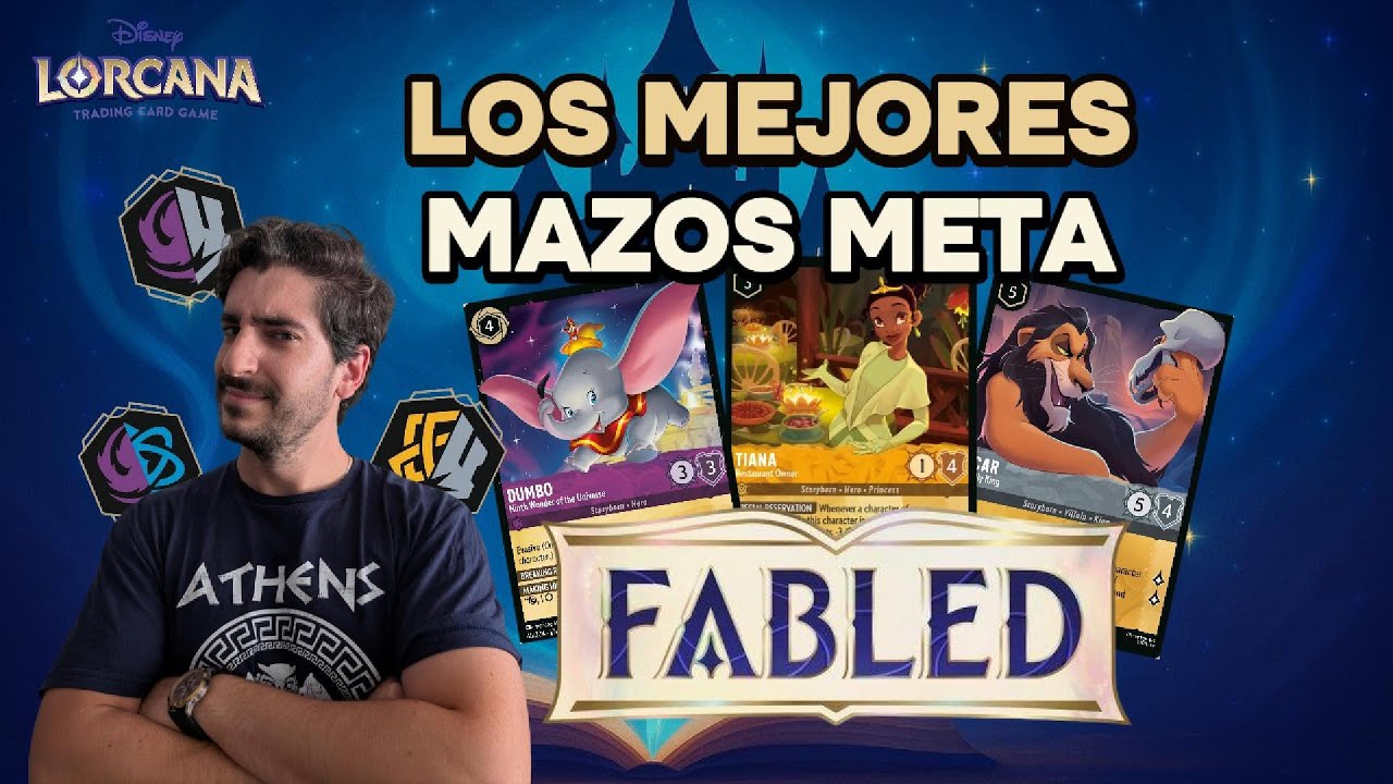¡Estos mazos DOMINAN el META de FABLED! 🔥 | Guía Competitiva de LORCANA (Set 9)