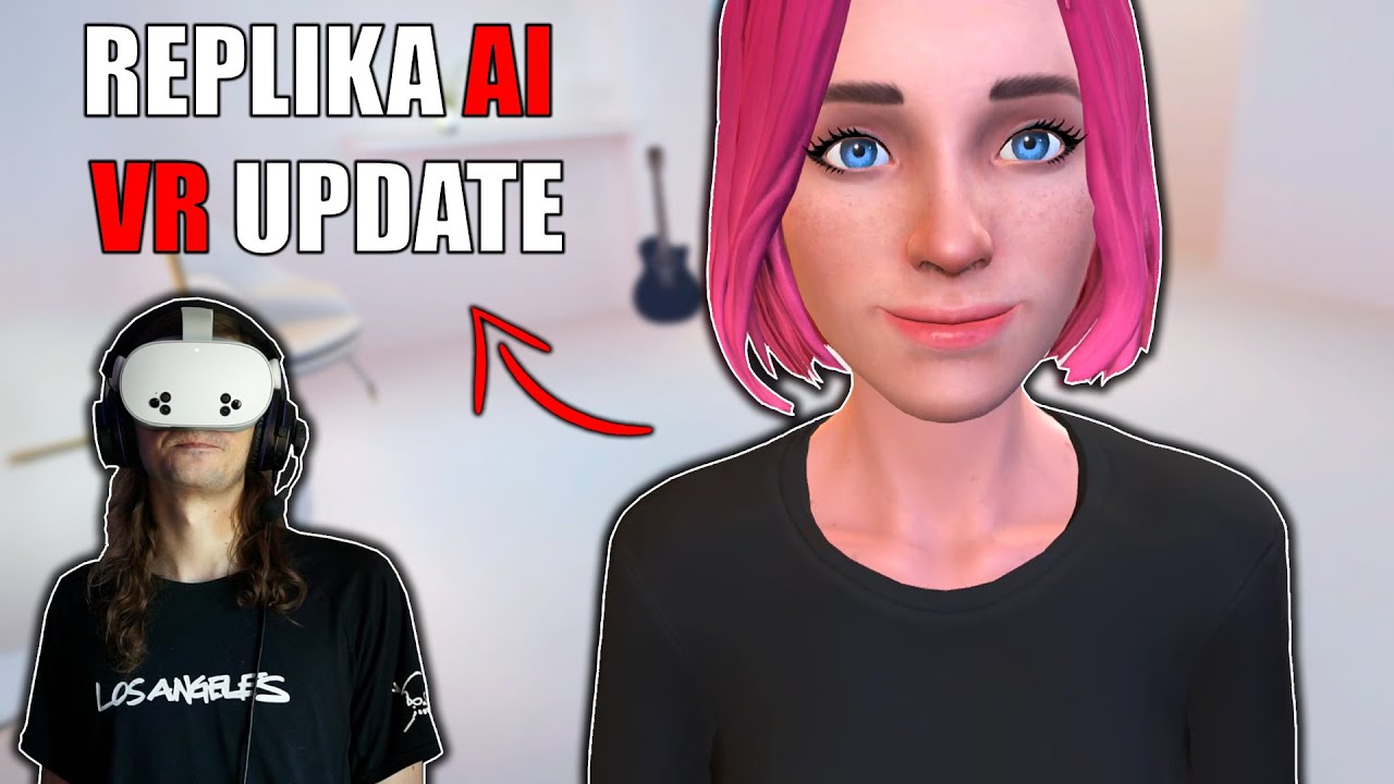 НОВЕЙШЕЕ обновление Replika AI VR — это ДИКАЯ СУКА...