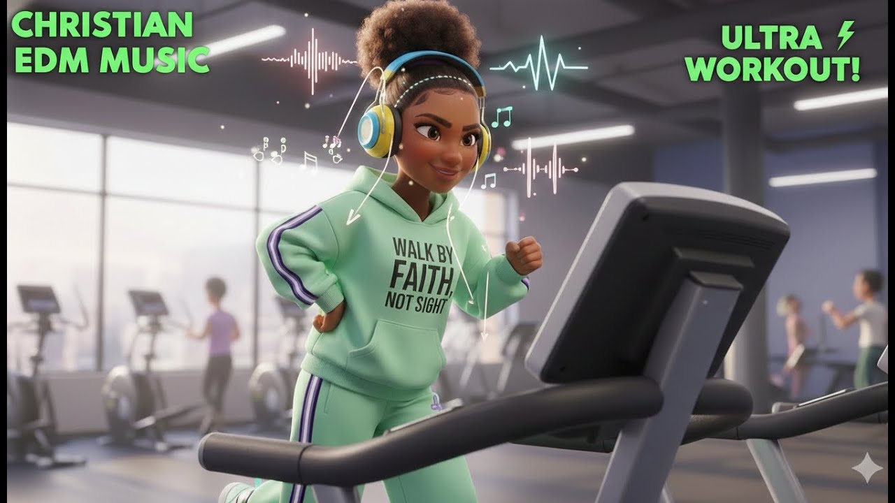 Ultimate EDM Workout Mix (41 Mins) | High Energy Psalms 1-9 | Christian EDM & Gym Motivation