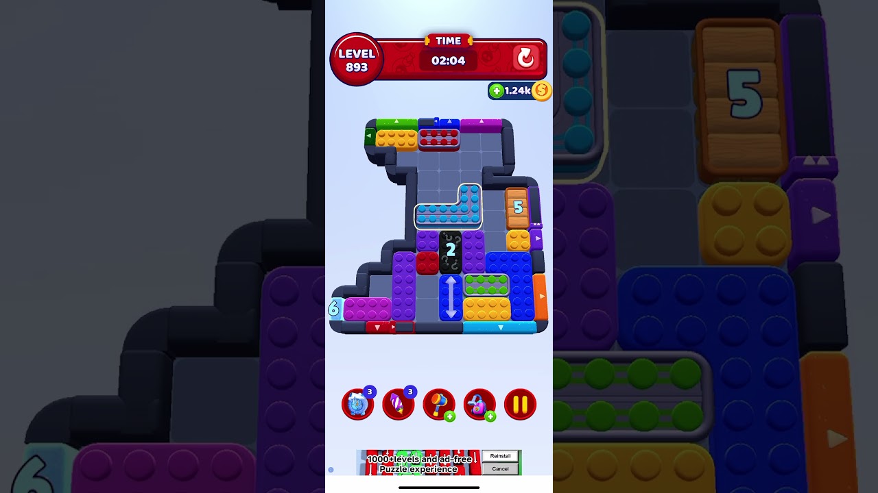 Level 893 Color Block Jam
